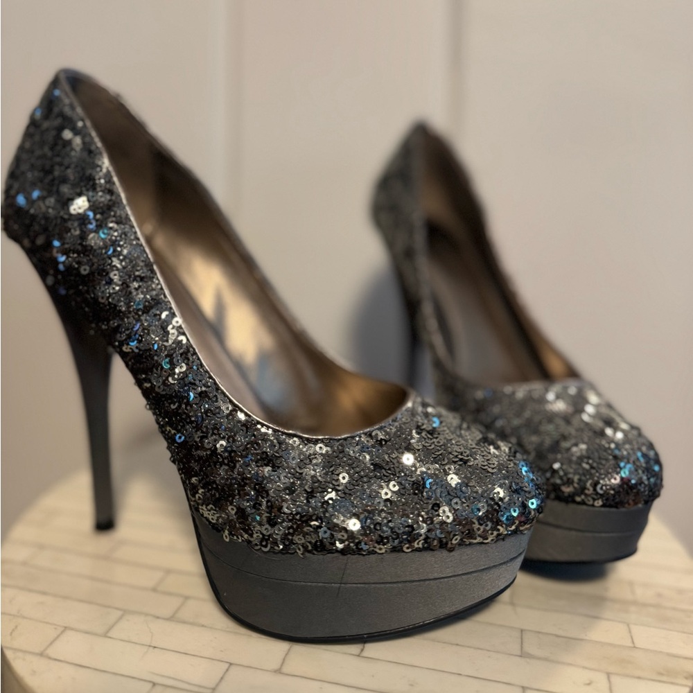 Free Press Black Glamorous Heels
